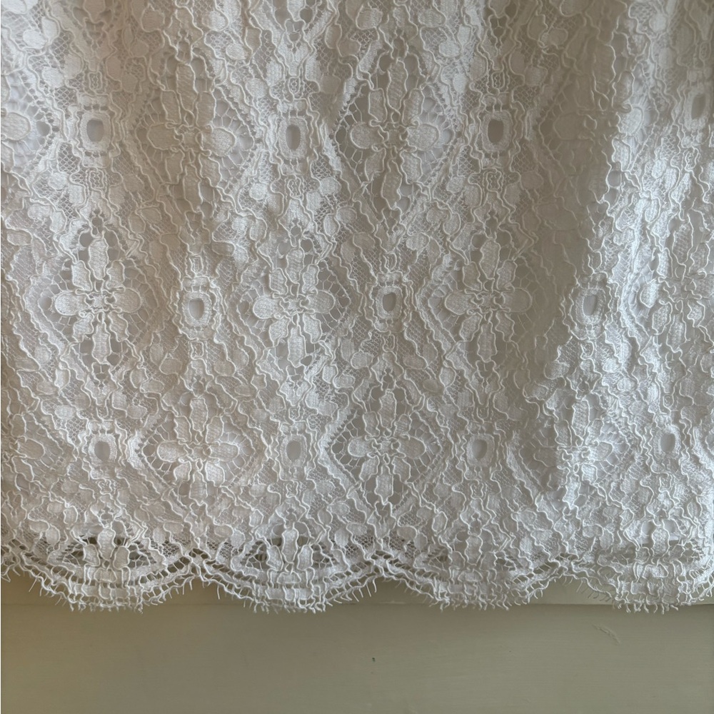 Lilly Pulitzer Meryl Dress Resort White Diamond Lace Size 0 New with Tags - Picture 16 of 16